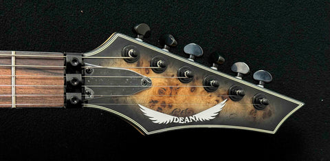 Dean Guitars - Select - Exile - #2 - Natural Black Burst - 6 String - Floyd Rose - Fishman Fluence - Call for Best Price !!!