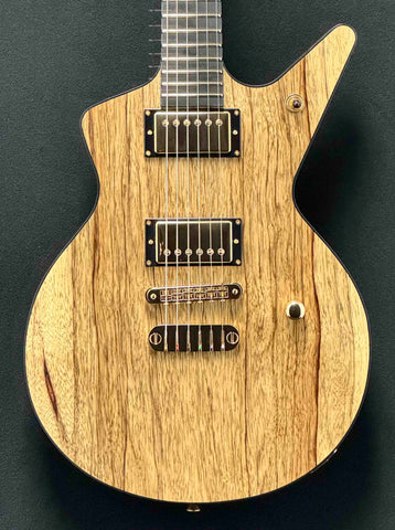 Dean Guitars - USA - Custom - Cadi - African Black Limba (KORINA) - Oil Finish - Seymour Duncan Jazz & Jeff Beck Pickups - Brass Nut - Slim "D" Neck Profile - Gold Hardware - OHSC
