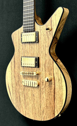 Dean Guitars - USA - Custom - Cadi - African Black Limba (KORINA) - Oil Finish - Seymour Duncan Jazz & Jeff Beck Pickups - Brass Nut - Slim "D" Neck Profile - Gold Hardware - OHSC