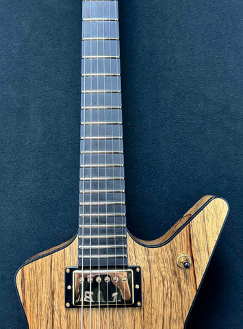 Dean Guitars - USA - Custom - Cadi - African Black Limba (KORINA) - Oil Finish - Seymour Duncan Jazz & Jeff Beck Pickups - Brass Nut - Slim "D" Neck Profile - Gold Hardware - OHSC