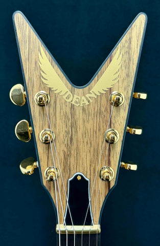 Dean Guitars - USA - Custom - Cadi - African Black Limba (KORINA) - Oil Finish - Seymour Duncan Jazz & Jeff Beck Pickups - Brass Nut - Slim "D" Neck Profile - Gold Hardware - OHSC