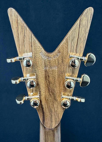 Dean Guitars - USA - Custom - Cadi - African Black Limba (KORINA) - Oil Finish - Seymour Duncan Jazz & Jeff Beck Pickups - Brass Nut - Slim "D" Neck Profile - Gold Hardware - OHSC