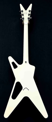 Dean Guitars - USA - ML - 2022 NAMM Prototype - Classic White - Mahogany Body - Maple Neck and Fretboard - Soft C to Soft V Neck Profile - USA DMT PIckups - Black Hardware - Block Inlays - Sperzel Locking Tuners - w/OHSC