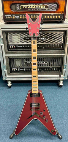 Dean Guitars - USA - AAA - V - 2022 NAMM Prototype - Metallic Red Satin - DMT Pickups - Black Hardware - Soft V to Soft C Neck Profile - OHSC