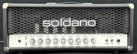 Soldano SLO-100 - 2004 - #1648 - with Depth Option - Seattle Washington Built - New and Biased Sovtek 5881/6L6WGC coin based tubes - New JJ ECC83S preamp tubes - New 1 and 5 amp Fast Blow fuses