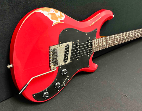 Knaggs Guitars - Severn Trem - SSS - Relic - Ferarri Red - Alder Body - Maple Neck - Seymour Duncan ATX-K Pickups - Gotoh Tuners - OHSC - Call for Best Price !!!