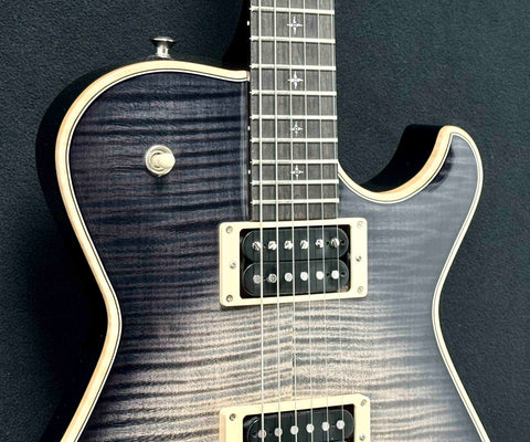 Knaggs Guitars - Influence Kenai T/S - "Eric Steckel" Signature Model - T1 Top - Charcoal Burst/Black Back - Gloss Nitro - Nickel Hardware - Seymour Duncan "Candy" Pickups - OHSC