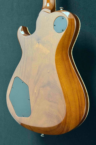 Knaggs Guitars - Influence Series - Kenai - 15th Anniversary Navajo Sun - Turquoise/Beach Burst - Gloss Nitro - T1 Maple Top - Mahogany body - Nickel Hardware - Bare Knuckle Mule Pickups - OHSC - Call for Best Price !!!