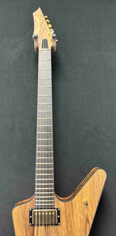 Dean Guitars - USA - ML - Custom - Black Limba Oil Finish (Korina) - Seymour Duncan Jazz & Jeff Beck / Black Pickup Rings - Slim D Neck Profile - Revers 6 Inline Headstock - Jumbo Jeskar Frets - Gold Hardware - w/OHSC - Call for Best Price !!!