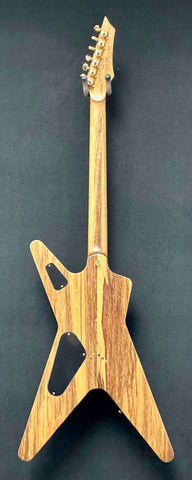 Dean Guitars - USA - ML - Custom - Black Limba Oil Finish (Korina) - Seymour Duncan Jazz & Jeff Beck / Black Pickup Rings - Slim D Neck Profile - Revers 6 Inline Headstock - Jumbo Jeskar Frets - Gold Hardware - w/OHSC - Call for Best Price !!!