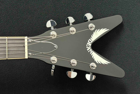 Dean Guitars - USA - ML - Trans Cherry Sunburst - Patents Pending - Chrome Hardware with Brass V Plate - DiMarzio Super Distortion Pickups - Abalone Dot Inlays - w/OHSC