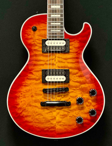 Dean Guitars - Select - Thoroughbred - Quilt Top - Trans Cherry Sunburst
