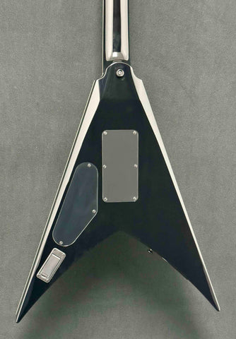  Dean Guitars - USA - Custom Shop One Off - Vengeance - Flame Maple Top & Head Stock - Tiger Eye - Gloss Finish - EMG 81 & 85 Pickups - Black Nickel Hardware - OHSC