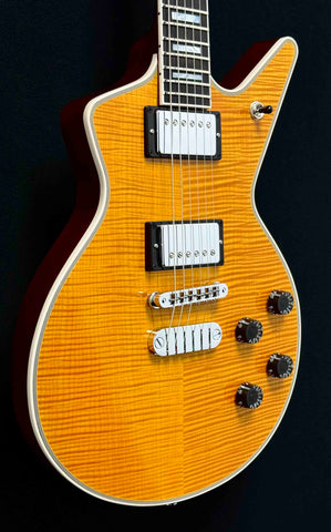 Dean Guitars - USA - Custom - Time Capsule - Flame Top - Cadillac - Trans Amber - w/OHSC