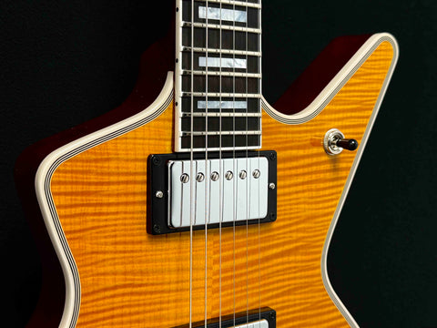 Dean Guitars - USA - Custom - Time Capsule - Flame Top - Cadillac - Trans Amber - w/OHSC