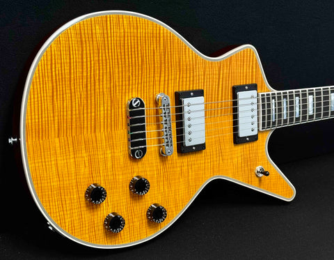 Dean Guitars - USA - Custom - Time Capsule - Flame Top - Cadillac - Trans Amber - w/OHSC
