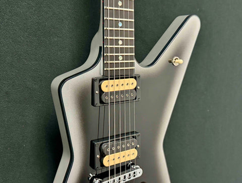 Dean Guitars - USA - Patents Pending - ML - Reverse Silverburst - Dimarzio Super Distortion Pickups - w/OHSC