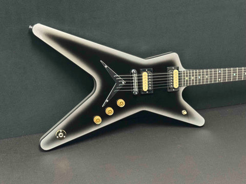 Dean Guitars - USA - Patents Pending - ML - Reverse Silverburst - Dimarzio Super Distortion Pickups - w/OHSC