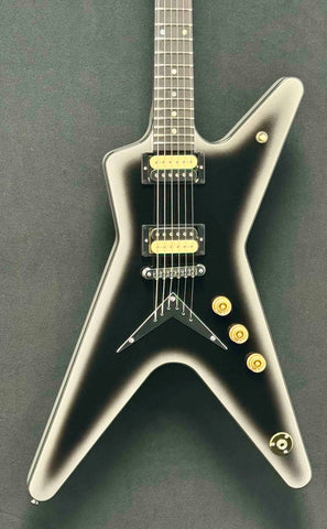 Dean Guitars - USA - Patents Pending - ML - Reverse Silverburst - Dimarzio Super Distortion Pickups - w/OHSC
