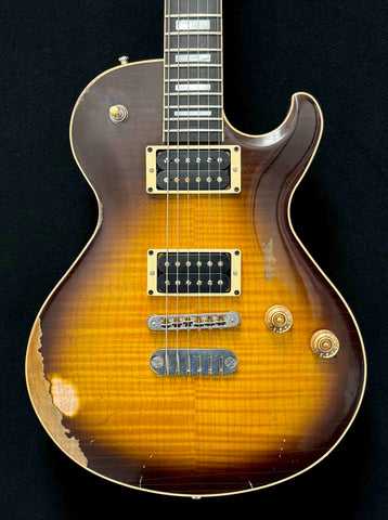 Dean Guitars - USA - Custom - Leslie West/LAST ONE HE PERSONALLY EVER SIGNED #15- Tattered N Torn - Signature - Thoroughbred - Relic'd - OHSC - Call for Best Price !!!