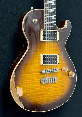 Dean Guitars - USA - Custom - Leslie West/LAST ONE HE PERSONALLY EVER SIGNED #15- Tattered N Torn - Signature - Thoroughbred - Relic'd - OHSC - Call for Best Price !!!