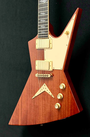 Dean Guitars - USA - Zero - Pickguard - Mahogany - Gloss Natural - USA DMT Baker Act and TIme Capsule Gold  Pickups - OHSC