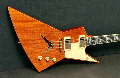 Dean Guitars - USA - Zero - Pickguard - Mahogany - Gloss Natural - USA DMT Baker Act and TIme Capsule Gold  Pickups - OHSC