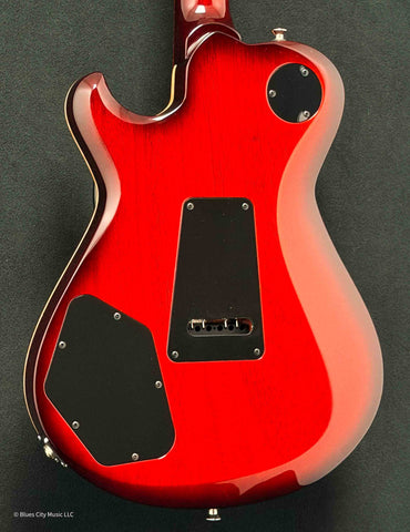 Knaggs Guitars - Influence Kenai - Hollowbody - T1 Maple Top - Fire - Gloss Nitro - R/W Fret Board - Nickel Hardware - Tremolo - OHSC