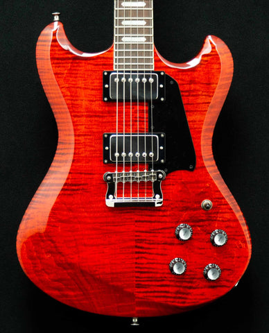 Knaggs Guitars - Honga - Indian Red - T2 top - Rosewood fret board with Blocks - Nickel Hardware - OHSC