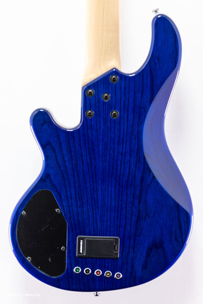 Lakland Guitars Skyline - 5502 - Deluxe - Trans Blue - Maple - w/Gig ...