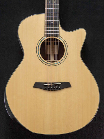 Furch - Yellow - Deluxe - Grand Auditorium Cutaway - Spruce Top - Rosewood B/S - LR Baggs SPA - Bevel Duo - 12 String