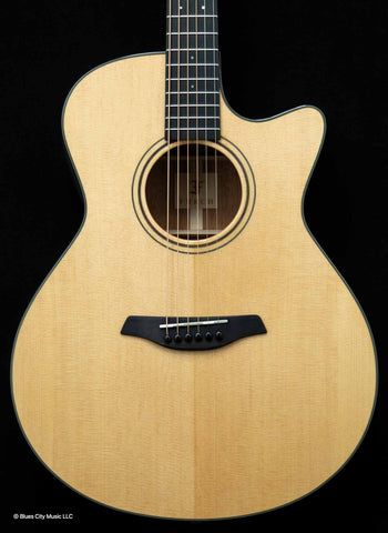 Furch - Green - Grand Auditorium Cutaway - Sitka Spruce - Mahogany Back/Sides - LR Baggs Stagepro Element