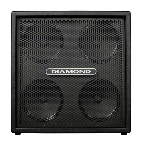 Diamond Amplification USA 4x12" cabinet black metal grille