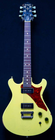 Knaggs Guitars - Influence Series - Keya J - P2 - TV Yellow - Gloss Relic