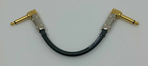 Rattlesnake Cable Company - 8" Pro Patch Cable - Right Angle Plugs