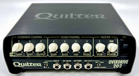 Quilter Performance Amplification - Overdrive 202 - Head - with UFC-3 Foot Switch