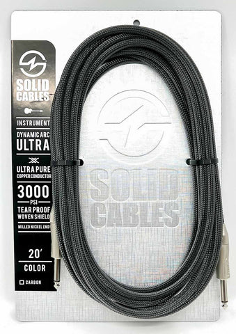 Solid Cables - Dynamic Arc ULTRA (DAU) - instrument cable - Black