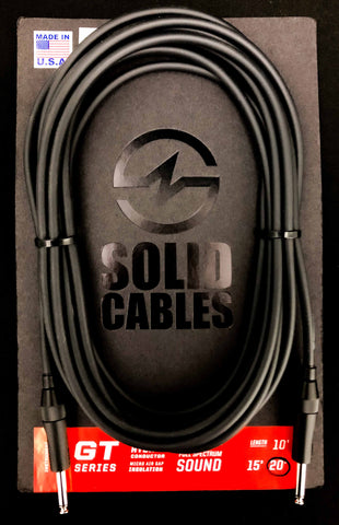 Solid Cables GT series / instrument cable