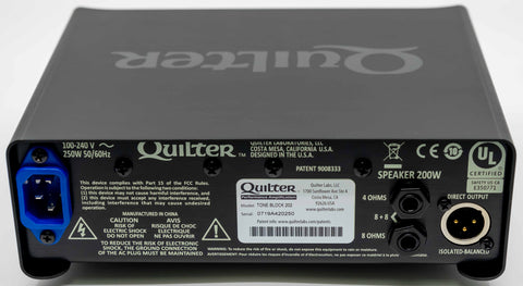Quilter Performance Amplification - Tone Block 202 - Head