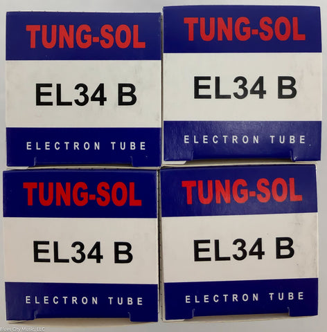 Tung Sol EL34B - Quad