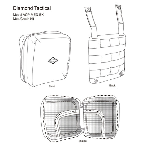 Diamond Tactical Med/Crash Kit
