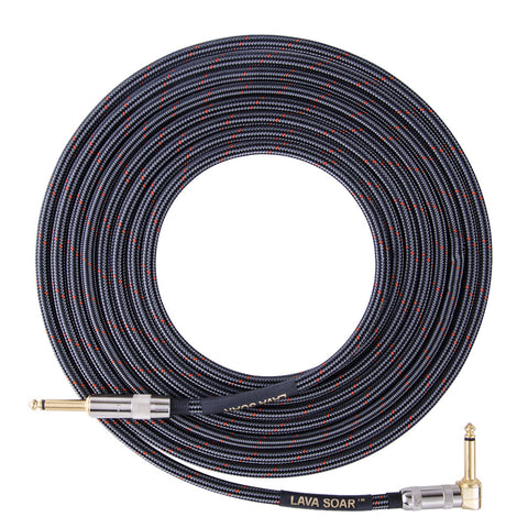 The Lava Soar Instrument Cable - 15' straight to straight
