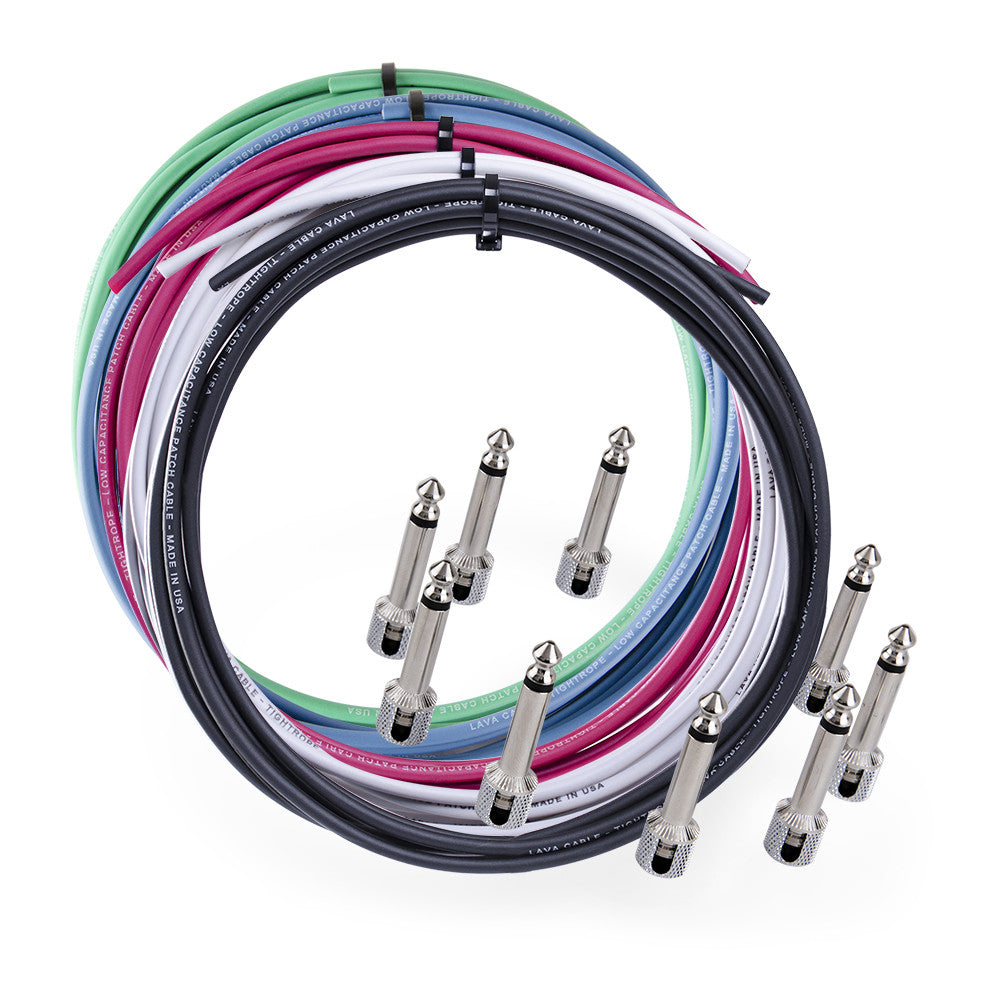 lava pedal Lava Cables Tight Rope Pedal Board Cable Kit